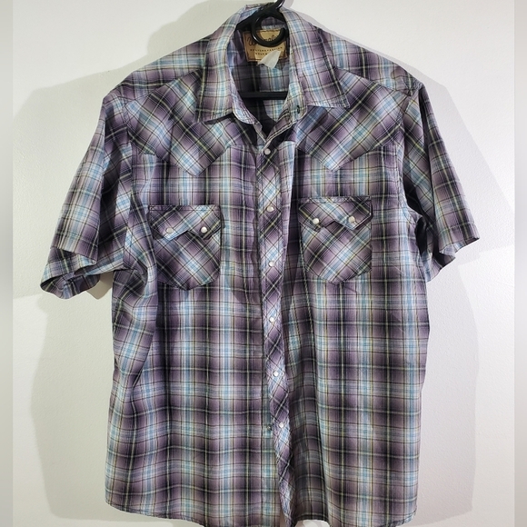 Wrangler Tops - Wrangler Men's Pearl Snap Shirt